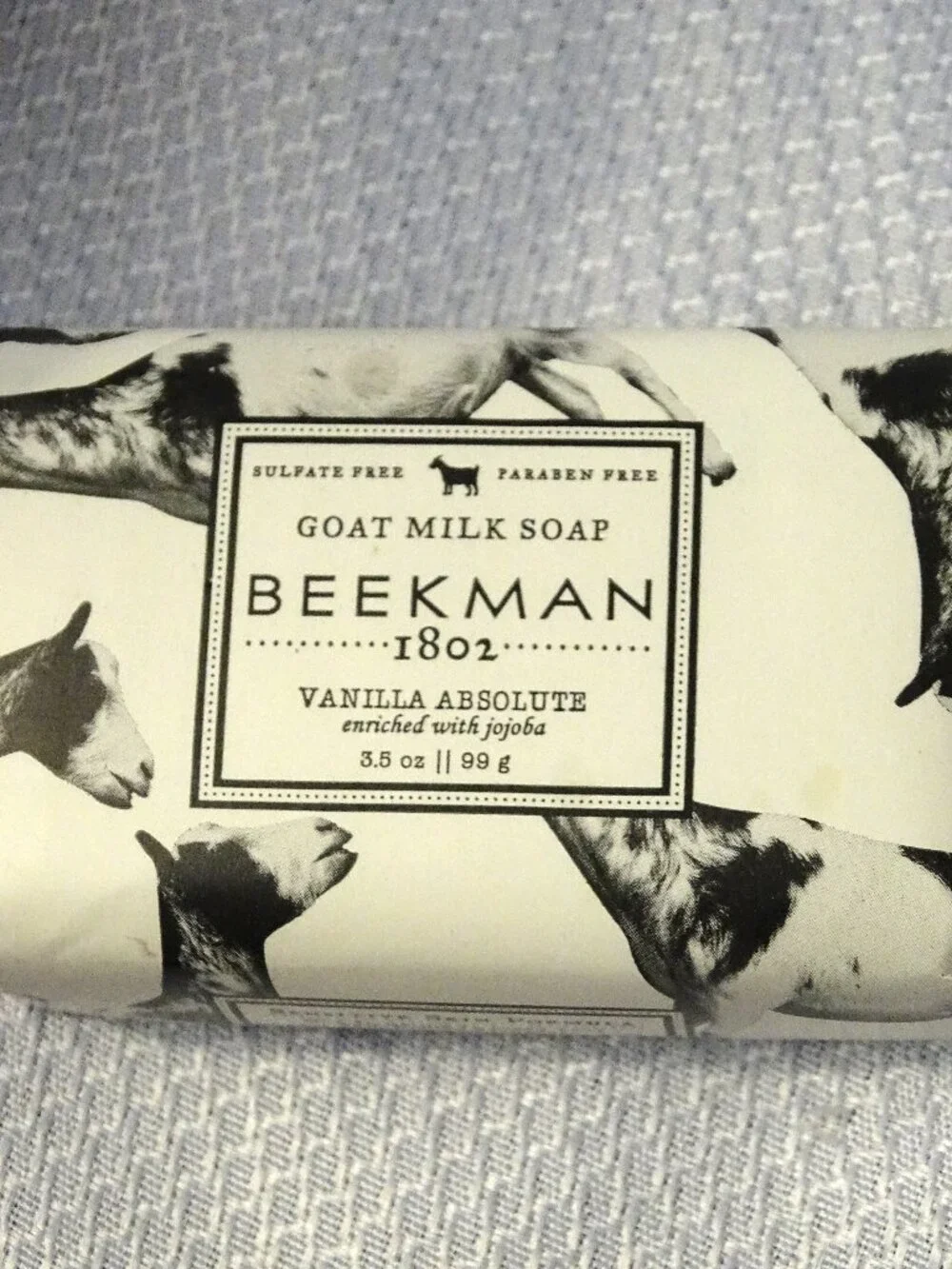Bundle of 2 Beekman Goat Soap Vanilla Absolute